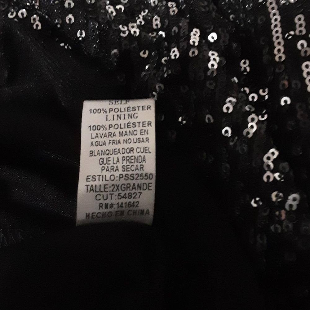 SHE & SKY Black Dress SIZE 2XL - Picture 10 of 11